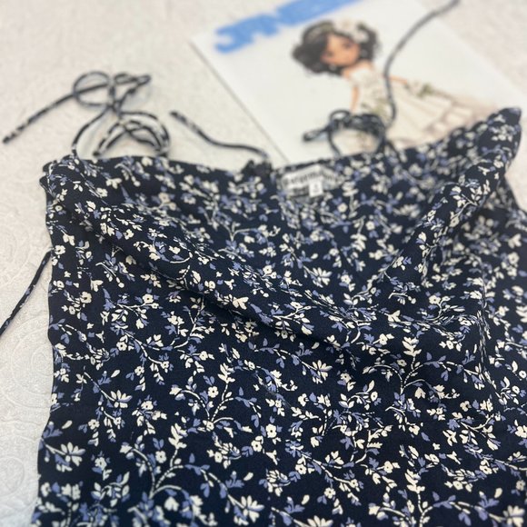 Reformation Saskia Dress in Twilight 🎉 New 🎀  ✔🏷️ - Picture 4 of 5